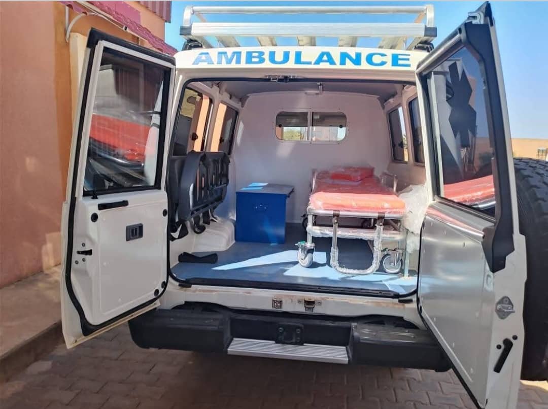 Ambulance médicalisée du poste de santé de Soudiane Dimelé